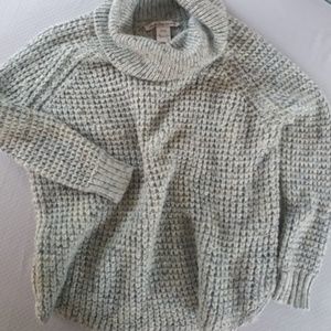 Boho Chunky American Rag Crochet Sweater Sz. S